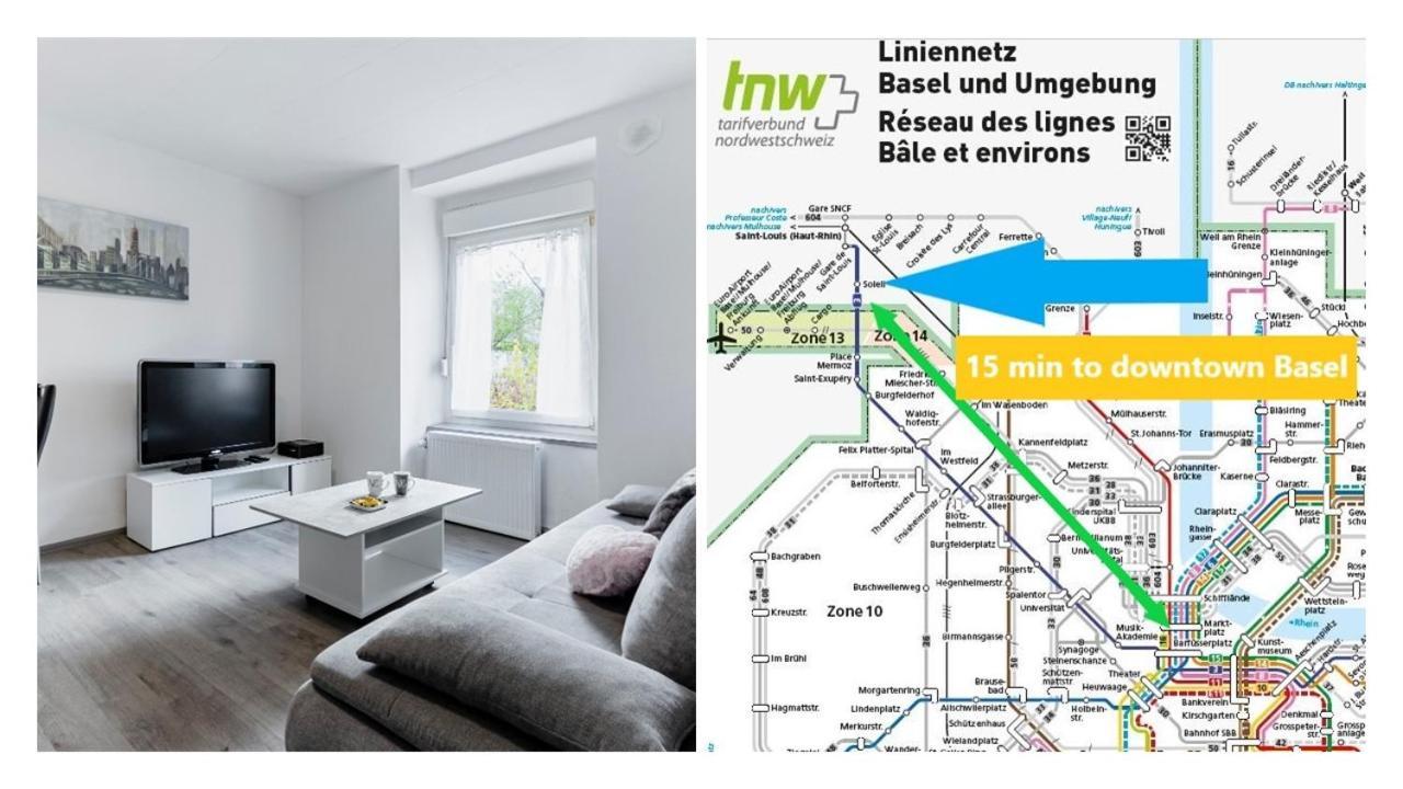 Comfort Stay Basel Airport 2A46 Сен-Луи Екстериор снимка